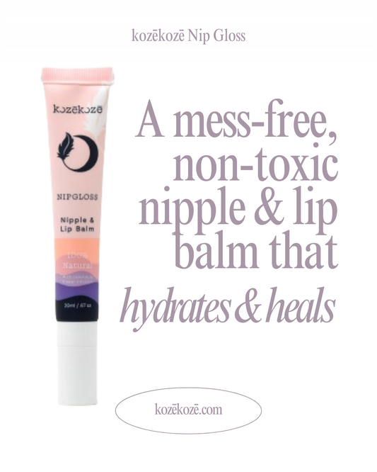 kozēkozē, A Perinatal Products Company, Launches with Its First Product, Nip Gloss
